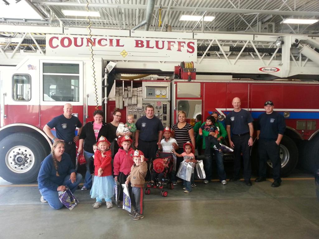 Family Connections Group at the Fire Station